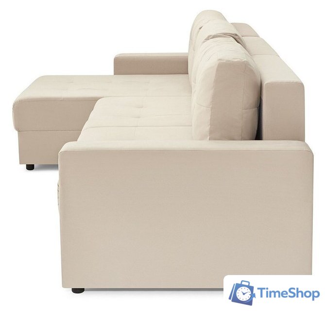 Угловой диван Mio Tesoro Манчестер 292 1.5ек-1.5ек-1.5пф (966 светло-бежевый) - Изображение №2 — Интернет-магазин Time-Shop