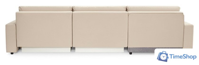 Угловой диван Mio Tesoro Манчестер 292 1.5ек-1.5ек-1.5пф (966 светло-бежевый) - Изображение №5 — Интернет-магазин Time-Shop