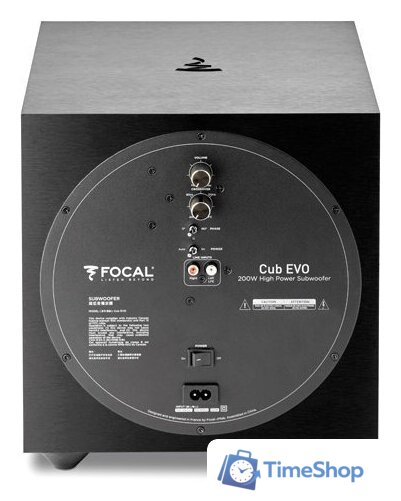 Проводной сабвуфер Focal Cub Evo - Изображение №3 — Интернет-магазин Time-Shop