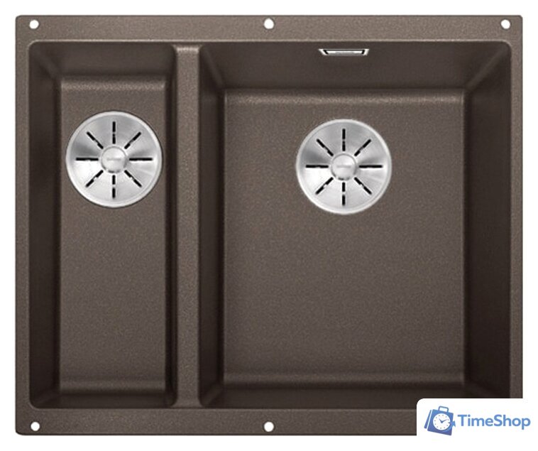 Кухонная мойка Blanco Subline 340/160-U (правая, кофе) - Изображение №1 — Интернет-магазин Time-Shop