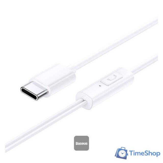 Наушники Baseus Encok CZ11 (белый) - Изображение №3 — Интернет-магазин Time-Shop