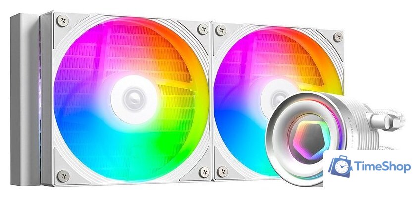 Система жидкостного охлаждения для процессора ID-Cooling FX240 INF White - Изображение №1 — Интернет-магазин Time-Shop