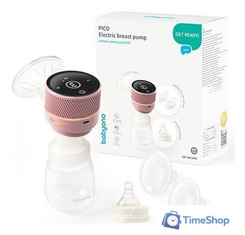 Электрический молокоотсос BabyOno Pico 1485 - Изображение №1 — Интернет-магазин Time-Shop