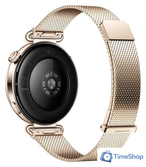 Умные часы Huawei Watch GT 6 41 мм (золотистый, с золотистым миланским браслетом, международная версия) - Изображение №4 — Интернет-магазин Time-Shop