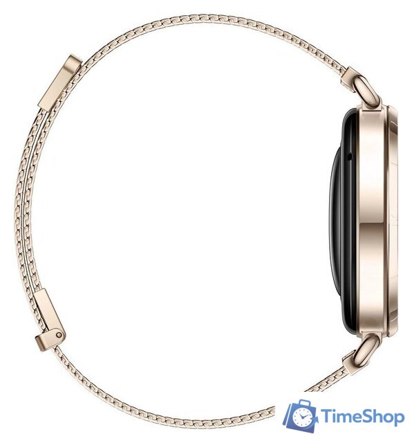Умные часы Huawei Watch GT 6 41 мм (золотистый, с золотистым миланским браслетом, международная версия) - Изображение №6 — Интернет-магазин Time-Shop
