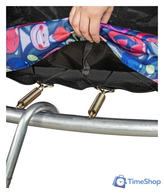 Батут Sundays Favorite Premium 10FT (смайл, с сеткой, с лестницей) - Изображение №8 — Интернет-магазин Time-Shop