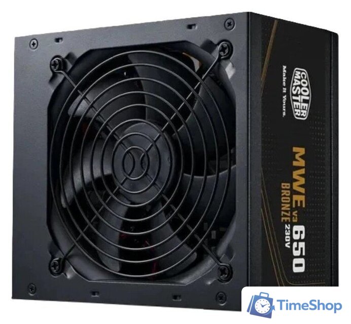 Блок питания Cooler Master MWE Bronze 650 V3 230V MPE-6501-ACABW-3BEU - Изображение №1 — Интернет-магазин Time-Shop