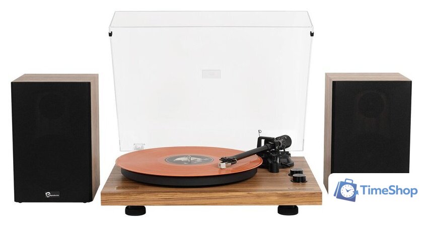 Виниловый проигрыватель Reproductor RP-LPX500SP (орех) - Изображение №2 — Интернет-магазин Time-Shop