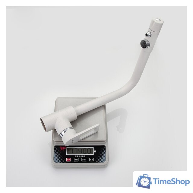 Смеситель FRAP H72 F4372-8 (серый) - Изображение №4 — Интернет-магазин Time-Shop