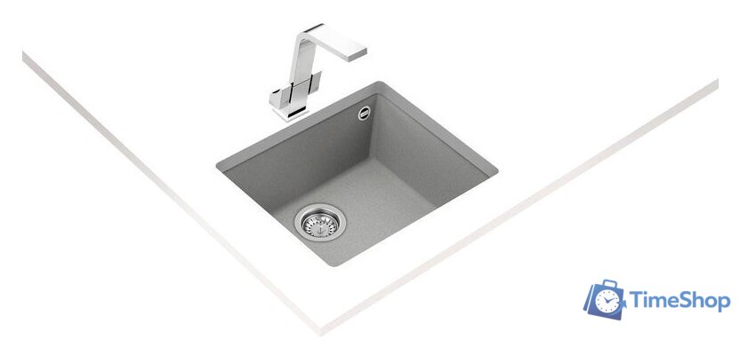 Кухонная мойка TEKA Square 50.40 TG (каменно-серый) - Изображение №2 — Интернет-магазин Time-Shop