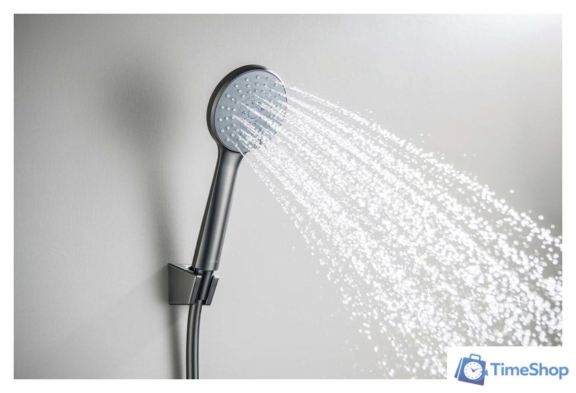 Душевой гарнитур  Aquatek Бетта AQ2032BGM (черный хром) - Изображение №5 — Интернет-магазин Time-Shop