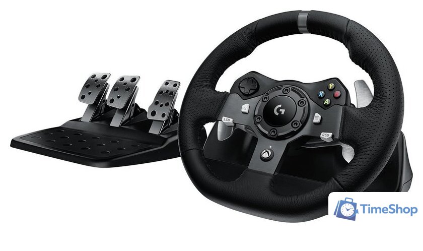 Руль Logitech G920 + G Driving Force Shifter (для Xbox One и Xbox Series X|S) - Изображение №2 — Интернет-магазин Time-Shop