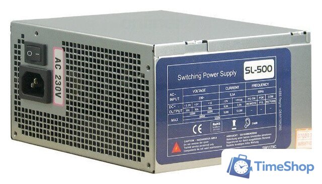 Блок питания Inter-Tech SL-500 - Изображение №1 — Интернет-магазин Time-Shop