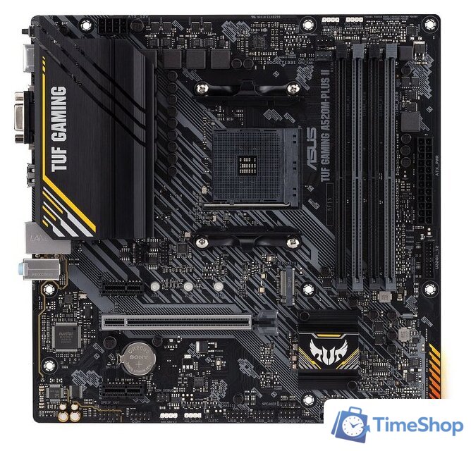 Материнская плата ASUS TUF Gaming A520M-Plus II - Изображение №1 — Интернет-магазин Time-Shop