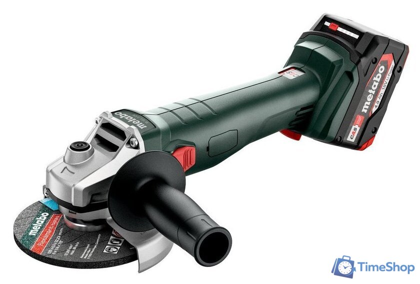 Угловая шлифмашина Metabo W 18 7-125 602371510 (с 2-мя АКБ, кейс) - Изображение №1 — Интернет-магазин Time-Shop