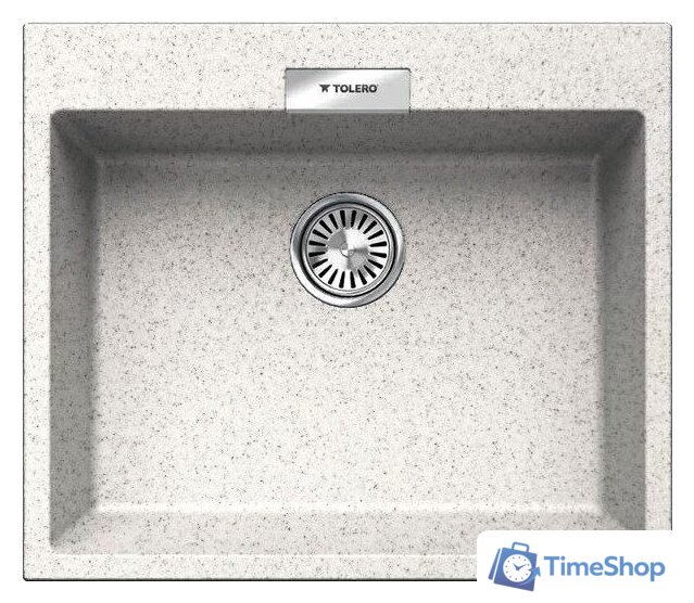 Кухонная мойка Polygran Tolero 580 (светло-серый) - Изображение №1 — Интернет-магазин Time-Shop