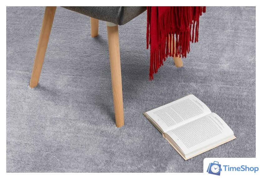 Ковер для жилой комнаты Karven Post Dokuma Sacakli 160x230 KV 035 (Antrasit/антрацит) - Изображение №3 — Интернет-магазин Time-Shop