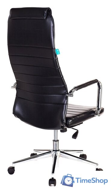 Офисное кресло Бюрократ KB-9N/ECO/BLACK (черный) - Изображение №7 — Интернет-магазин Time-Shop