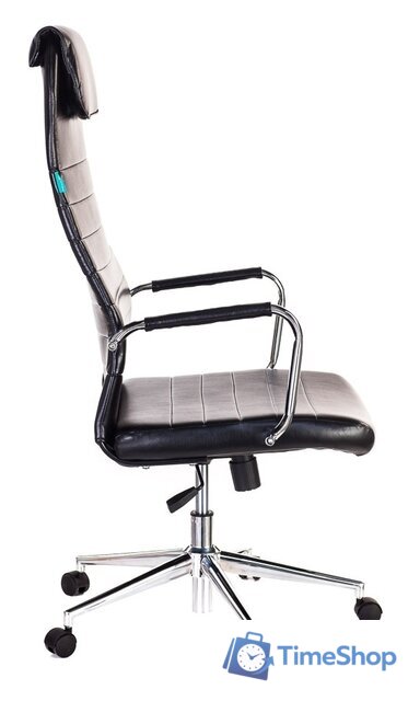 Офисное кресло Бюрократ KB-9N/ECO/BLACK (черный) - Изображение №8 — Интернет-магазин Time-Shop