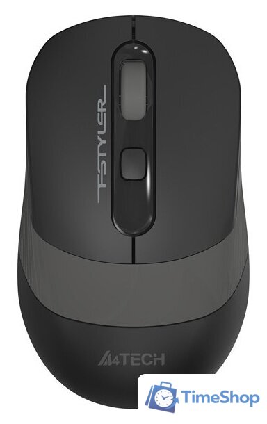 Мышь A4Tech Fstyler FG10 (черный/серый) - Изображение №1 — Интернет-магазин Time-Shop