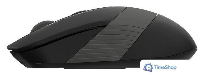 Мышь A4Tech Fstyler FG10 (черный/серый) - Изображение №3 — Интернет-магазин Time-Shop