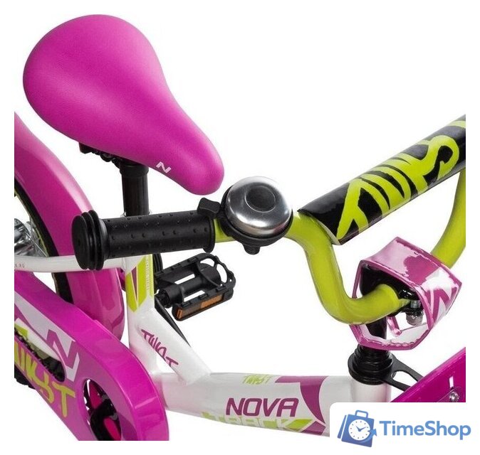 Детский велосипед Novatrack Twist 14 141TWIST.WT5 (белый, разобранный) - Изображение №6 — Интернет-магазин Time-Shop
