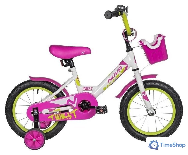 Детский велосипед Novatrack Twist 14 141TWIST.WT5 (белый, разобранный) - Изображение №2 — Интернет-магазин Time-Shop