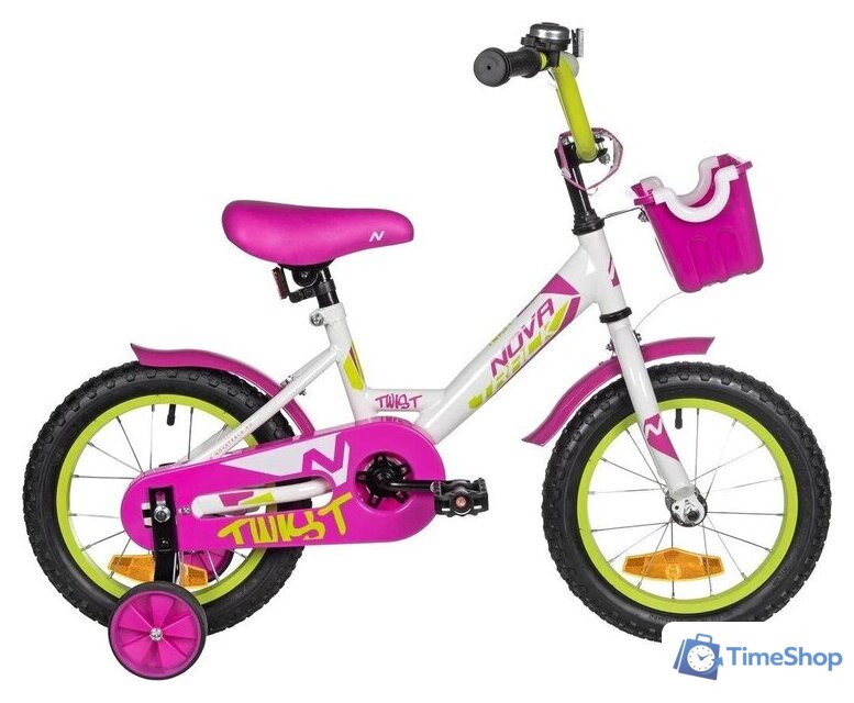 Детский велосипед Novatrack Twist 14 141TWIST.WT5 (белый, разобранный) - Изображение №1 — Интернет-магазин Time-Shop