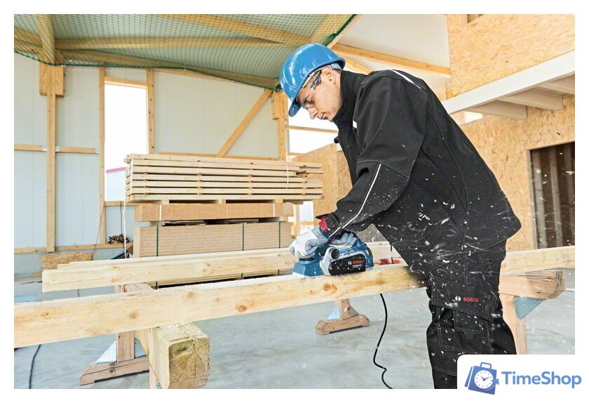 Рубанок Bosch GHO 26-82 D Professional [06015A4301] - Изображение №4 — Интернет-магазин Time-Shop