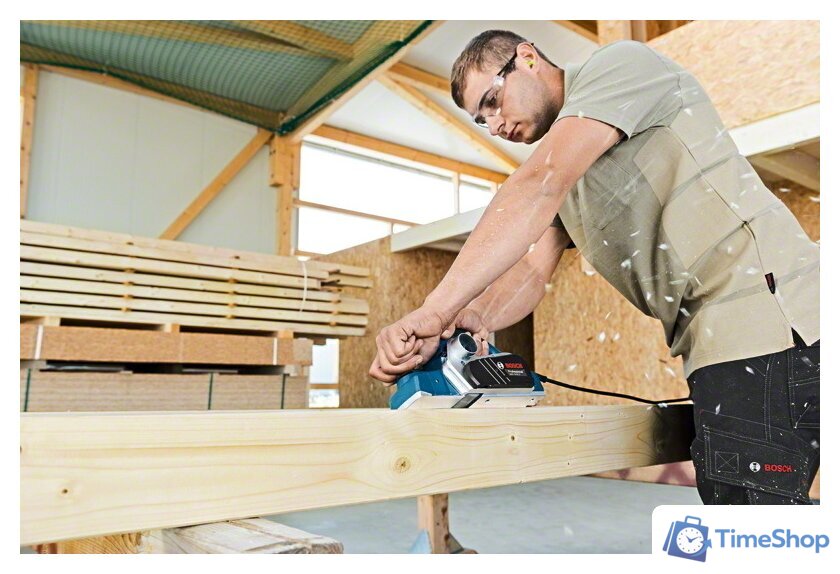 Рубанок Bosch GHO 26-82 D Professional [06015A4301] - Изображение №3 — Интернет-магазин Time-Shop