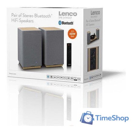 Полочная акустика Lenco SPB-241WDGY - Изображение №7 — Интернет-магазин Time-Shop