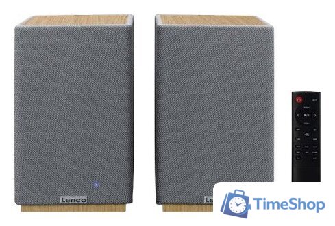 Полочная акустика Lenco SPB-241WDGY - Изображение №1 — Интернет-магазин Time-Shop