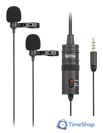 Проводной микрофон BOYA BY-M1DM - Изображение №1 — Интернет-магазин Time-Shop