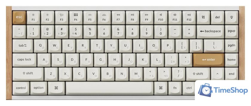 Клавиатура Keychron K2 HE Special Edition White K2H-Q1 (Nebula Magnetic) - Изображение №2 — Интернет-магазин Time-Shop