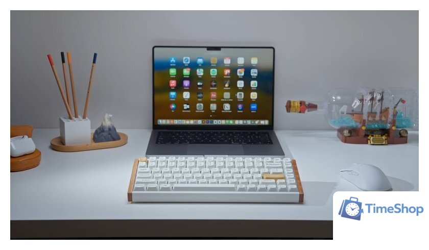 Клавиатура Keychron K2 HE Special Edition White K2H-Q1 (Nebula Magnetic) - Изображение №8 — Интернет-магазин Time-Shop