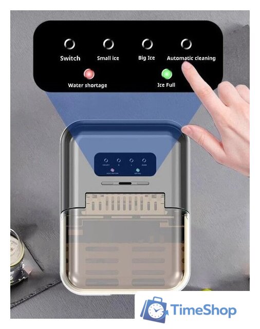 Льдогенератор CKGO Smart Ice Maker CKGO-I5 (белый, международная версия) - Изображение №5 — Интернет-магазин Time-Shop