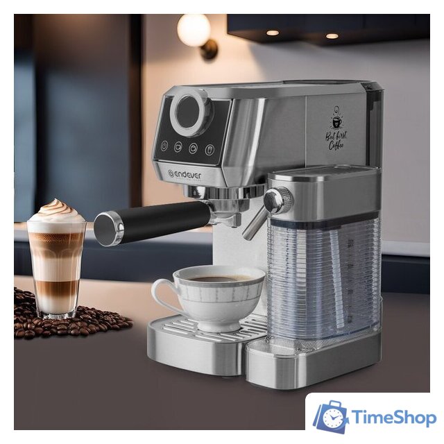 Рожковая кофеварка Endever Costa-1098 - Изображение №2 — Интернет-магазин Time-Shop