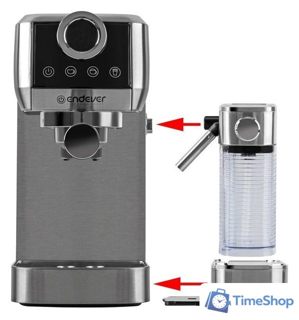 Рожковая кофеварка Endever Costa-1098 - Изображение №7 — Интернет-магазин Time-Shop