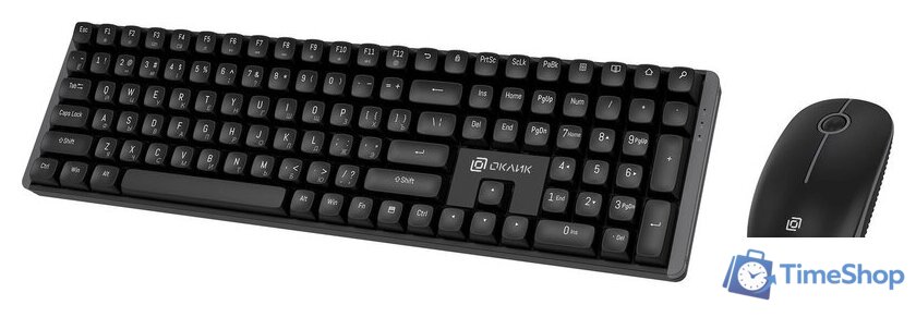 Офисный набор Оклик S315W (черный) - Изображение №7 — Интернет-магазин Time-Shop