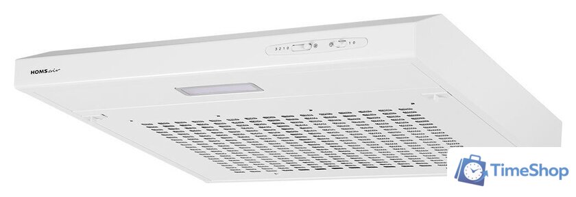 Кухонная вытяжка HOMSair Horizontal 50 (белый) - Изображение №1 — Интернет-магазин Time-Shop