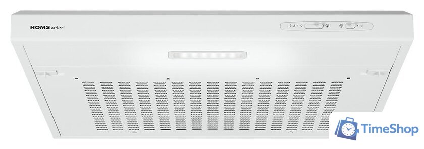 Кухонная вытяжка HOMSair Horizontal 50 (белый) - Изображение №3 — Интернет-магазин Time-Shop
