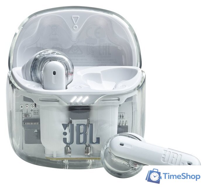 Наушники JBL Tune Flex Ghost (белый, китайская версия) - Изображение №1 — Интернет-магазин Time-Shop