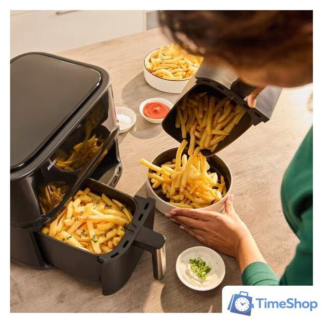 Аэрогриль (аэрофритюрница) Braun TwinCook 3 TD 3030 - Изображение №3 — Интернет-магазин Time-Shop