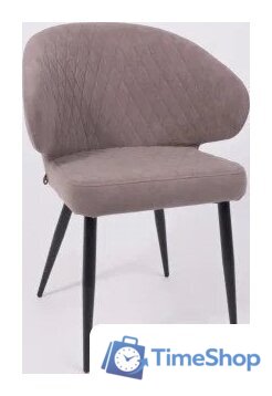 Стул с подлокотниками Мамадома Rob (b05 Latte Lux/черный) - Изображение №12 — Интернет-магазин Time-Shop