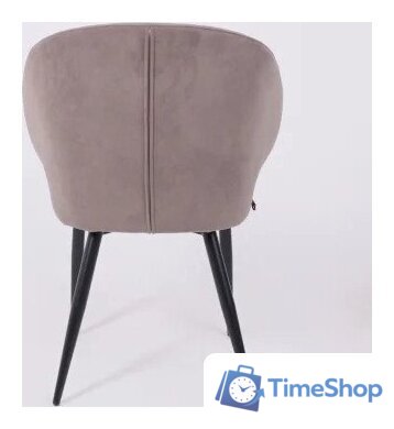 Стул с подлокотниками Мамадома Rob (b05 Latte Lux/черный) - Изображение №7 — Интернет-магазин Time-Shop