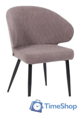 Стул с подлокотниками Мамадома Rob (b05 Latte Lux/черный) - Изображение №1 — Интернет-магазин Time-Shop