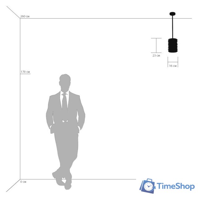 Люстра средней высоты Lightstar Amerigo 746018 - Изображение №4 — Интернет-магазин Time-Shop