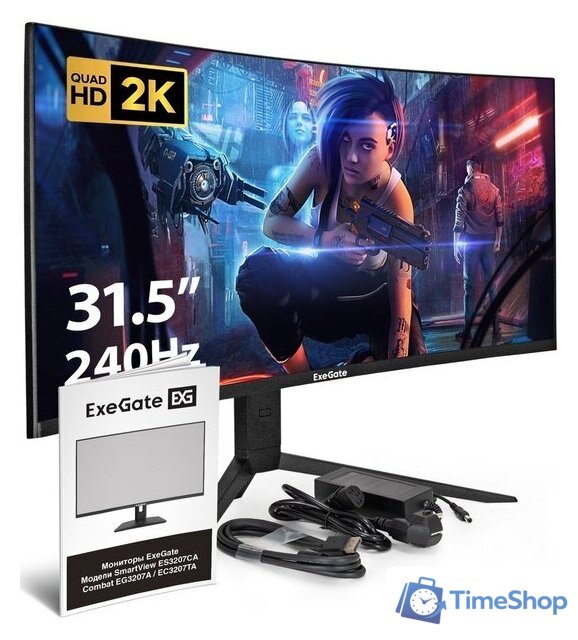 Игровой монитор ExeGate Combat EC3207TA EX297503RUS - Изображение №7 — Интернет-магазин Time-Shop