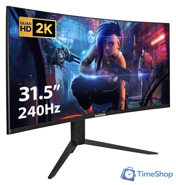Игровой монитор ExeGate Combat EC3207TA EX297503RUS - Изображение №1 — Интернет-магазин Time-Shop