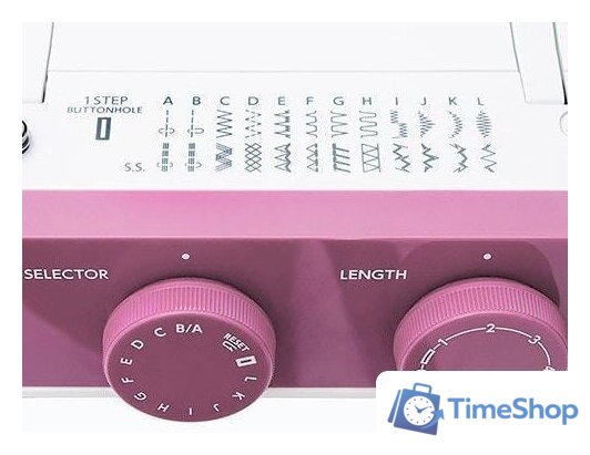 Электромеханическая швейная машина Janome 1522PG Anniversary Edition - Изображение №15 — Интернет-магазин Time-Shop